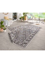 NORTHRUGS - Hanse Home koberce Kusový koberec Twin-Wendeteppiche 103113 schwarz creme – na ven i na doma - 160x230 cm