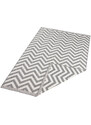 NORTHRUGS - Hanse Home koberce Kusový koberec Twin Supreme 103432 Palma grey creme – na ven i na doma - 80x250 cm