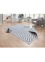 NORTHRUGS - Hanse Home koberce Kusový koberec Twin Supreme 103435 Palma blue creme – na ven i na doma - 120x170 cm