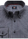 Willsoor Košile London s bílým vzorem 10212