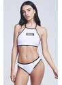 Sik Silk Box Logo High Tie Bikini Top