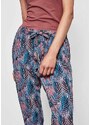 s.Oliver dámské ležerní kalhoty se vzorem multicolor