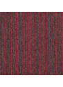 Balta koberce Kobercový čtverec Sonar Lines 4120 červený - 50x50 cm