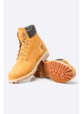 Zimní boty Timberland 6" Premium Boot pánské, hnědá barva, lehce zateplené, TB0100617131