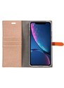 Pouzdro / kryt pro iPhone XS MAX - Mercury, Milano Diary Orange/Orange