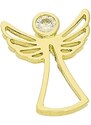 Goldstore Zlatý přívěsek s briliantem anděl