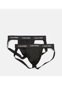 CALVIN KLEIN Pánská tanga jockstrap CALVIN KLEIN 2-pack černý