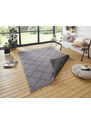 NORTHRUGS - Hanse Home koberce Kusový koberec Twin Supreme 103757 Corsica Black/Anthracite – na ven i na doma - 80x250 cm