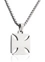 BM Jewellery Náhrdelník keltský kříž z chirurgické oceli S640150