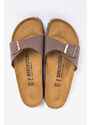 Pantofle Birkenstock Madrid Bs 40093.-Nubu.Mocha