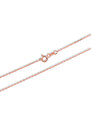 GEMMAX Jewelry Řetízek z růžového zlata Anker – šířka 1,2 mm, délka 45 cm GUCRN-45-07371