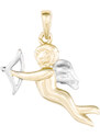 GEMMAX Jewelry Zlatý přívěsek Amor GBPCN-09321