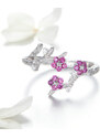 Royal Fashion prsten Zimní květina BSR022