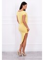 Kesi Asymetrické šaty žluté