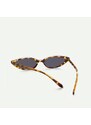 LUEUR Sluneční brýle cat eye slim želví vzor B294