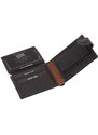 Nejprodávanější pánská kožená peněženka černá - SendiDesign Tarsus černá
