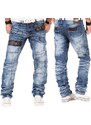 KOSMO LUPO kalhoty pánské KM012 jeans džíny