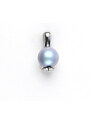 Čištín s.r.o. Stříbrný přívěsek, Swarovski perla iridescent light blue, P 1215