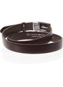 Penny Belts Pánský kožený opasek Marcel hnědý vel. 115