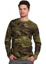 Geekworld.cz - Hadry pro Ajťáky Vojenské tričko AF - Military pánské dlouhé