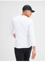 Bílé pánské basic tričko Jack & Jones Basic - Pánské