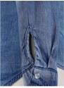 Modrá džínová košile s dlouhým rukávem VILA Bista - Dámské