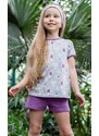 Dívčí tričko s krátkým rukávem Budgie z biobavlny BIO MAXOMORRA Velikost 110/116