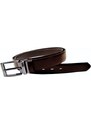 Penny Belts Pánský společenský kožený opasek 230-020-1 hnědý