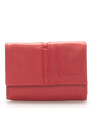 Dámská kožená peněženka DELAMI, Little One RED