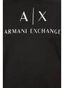 Tričko Armani Exchange černá barva, s potiskem, 8NZTCJ Z8H4Z NOS