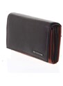 Dámská kožená peněženka červeno černá - Bellugio Averi New červená