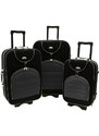 Cestovní kufr RGL 801 černý/šedý - malý