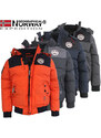 GEOGRAPHICAL NORWAY bunda pánská VOLVA MEN JKT 005 zimní, prošívaná s kapucí