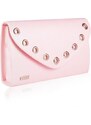 BASIC RŮŽOVÉ PSANÍČKO FELICE CLUTCH Světle růžová