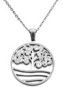 BM Jewellery Náhrdelník strom života z chirurgické oceli S792070