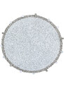 Lorena Canals koberce Přírodní koberec, ručně tkaný Bubbly Soft Blue - 120x120 (průměr) kruh cm