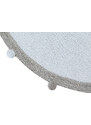 Lorena Canals koberce Pro zvířata: Pratelný koberec Bubbly Soft Blue kruh - 120x120 (průměr) kruh cm