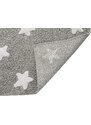 Lorena Canals koberce Přírodní koberec, ručně tkaný Stars Grey-White - 120x160 cm