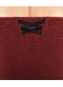 Tříčtvrteční legíny Manduka Corset Crop Ruby