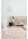 Lorena Canals koberce Přírodní koberec, ručně tkaný Little Biscuit Pink - 140x140 kytka cm