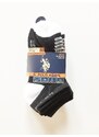 U.S. Polo ASSN. U.S. Polo ASSN. Performance Black dětské ponožky 6 párů - 22-24 / Černá / U.S. Polo Assn / Chlapecké