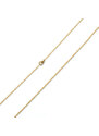 BM Jewellery Řetízek CLASSIC gold 0,19 x 45 cm z chirurgické oceli S718040