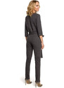 Made Of Emotion Woman's Jumpsuit M330 Graphite Melange