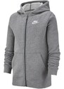 Mikina s kapucí Nike B NSW HOODIE FZ CLUB bv3699-091