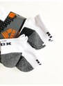 RBX RBX X-Dri sportovní funkční ponožky s logem 6 párů - 38-46 / Bílá / RBX