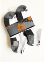 RBX RBX X-Dri sportovní funkční ponožky s logem 6 párů - 38-46 / Bílá / RBX