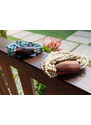Touch of Bali / Wood & Beads Korálkový náramek s ebenem béžový
