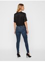 Modré slim fit džíny VERO MODA Lux