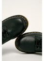 Kožené workery Dr. Martens 1460 Nappa černá barva, na plochém podpatku, 11822002