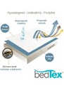 BedTex Prodyšný a nepropustný chránič matrace Softcel na jednolůžko - 90 x 200 cm - shora 100% bavlna + PU zátěr ze spodní strany